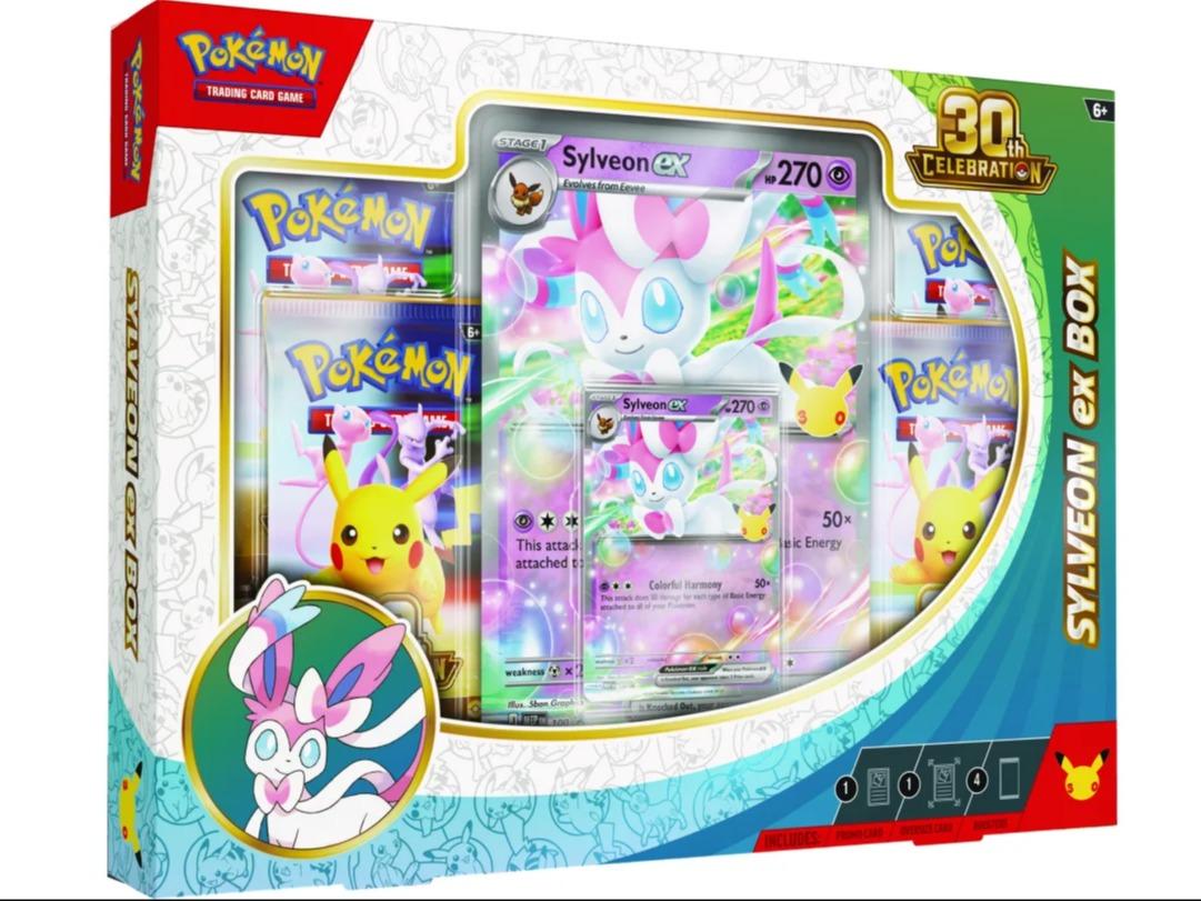 Pokémon – 30th Celebration – Sylveon ex Box – EN