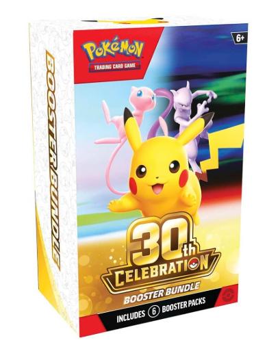 Pokemon 30th Anniversary Booster Bundle